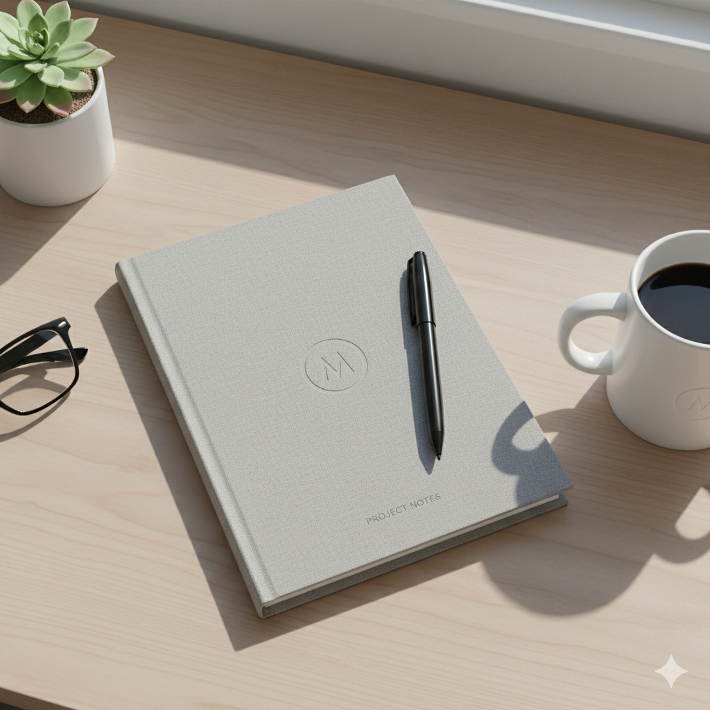 Logózott jegyzetfüzet